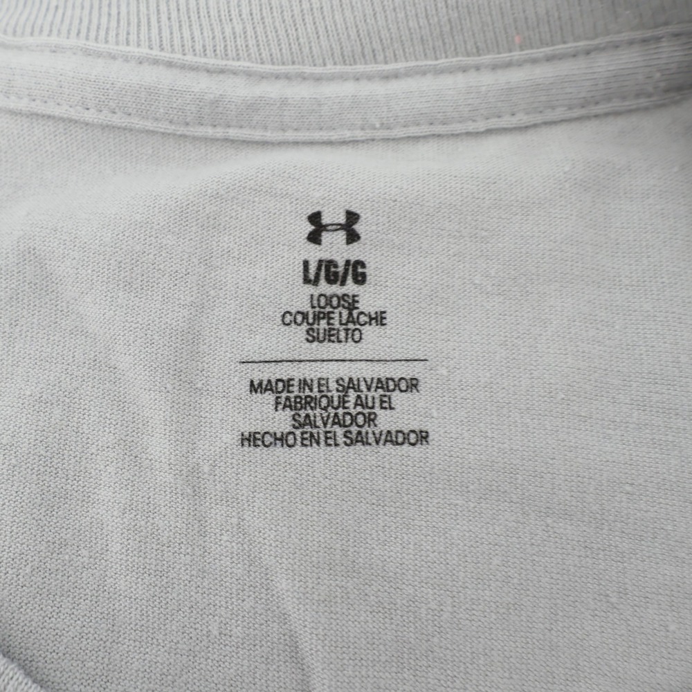 NEW Lot of 2 Under Armour T-Shirt Gray Freedom & UA Graphic Mens Large‎ - Picture 4 of 10